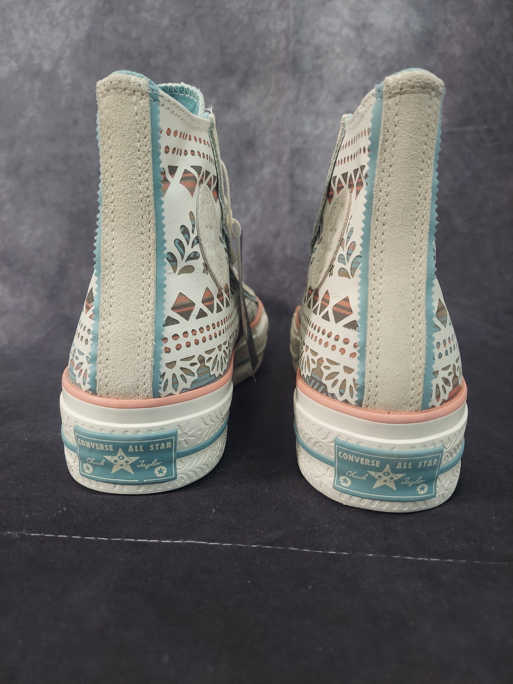 Converse Chuck Taylor Lift Platform Dia De Muertos Skull High Top Womens 9 NWT - Picture 6 of 10
